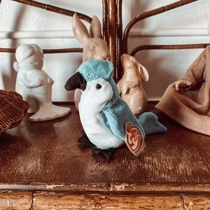 Rocket the Blue Jay Ty beanie babies